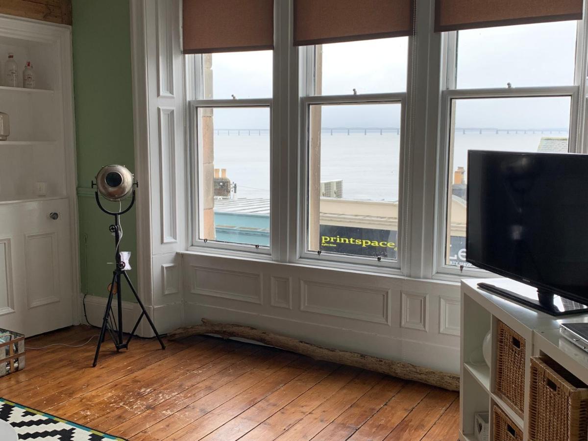 Ferienwohnung Bridge View Apt - stunning River Tay views Newport-On-Tay Exterior foto
