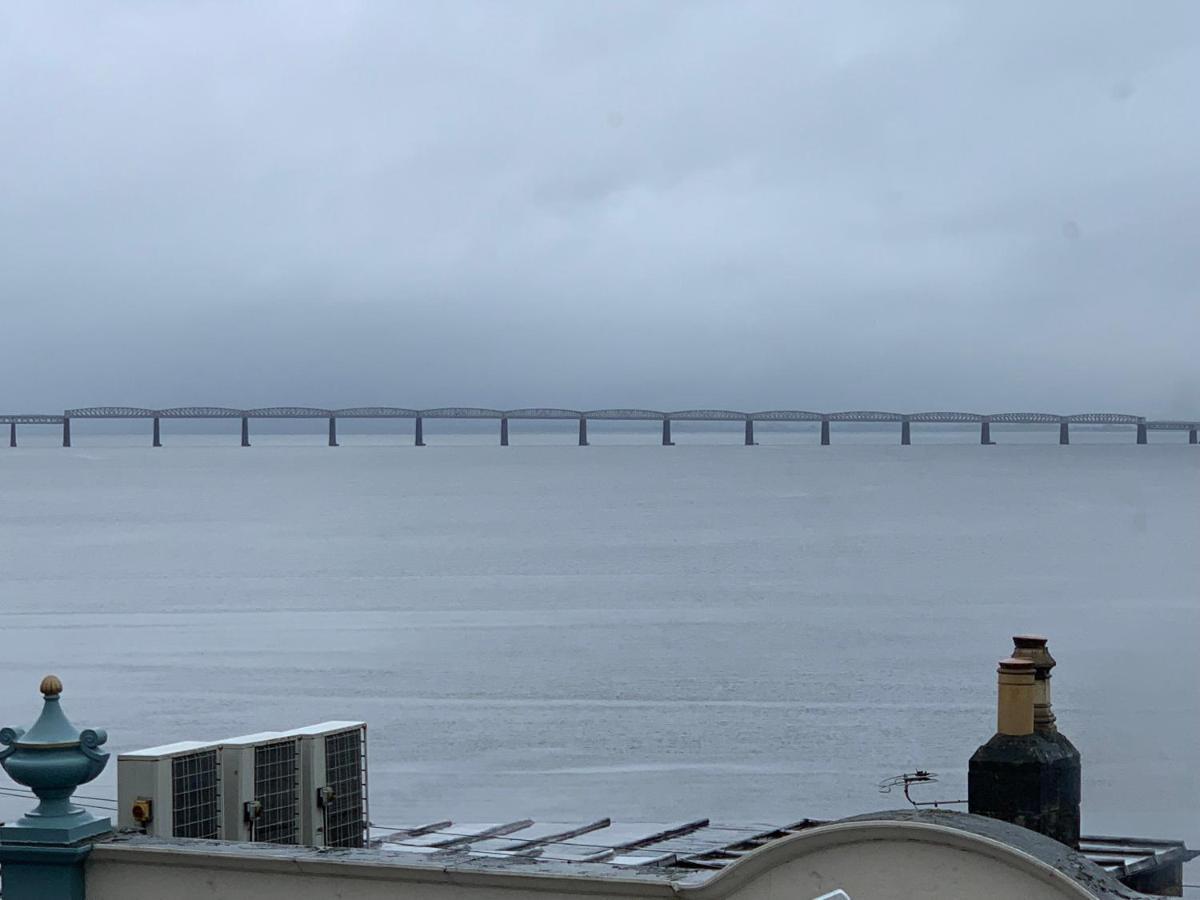 Ferienwohnung Bridge View Apt - stunning River Tay views Newport-On-Tay Exterior foto